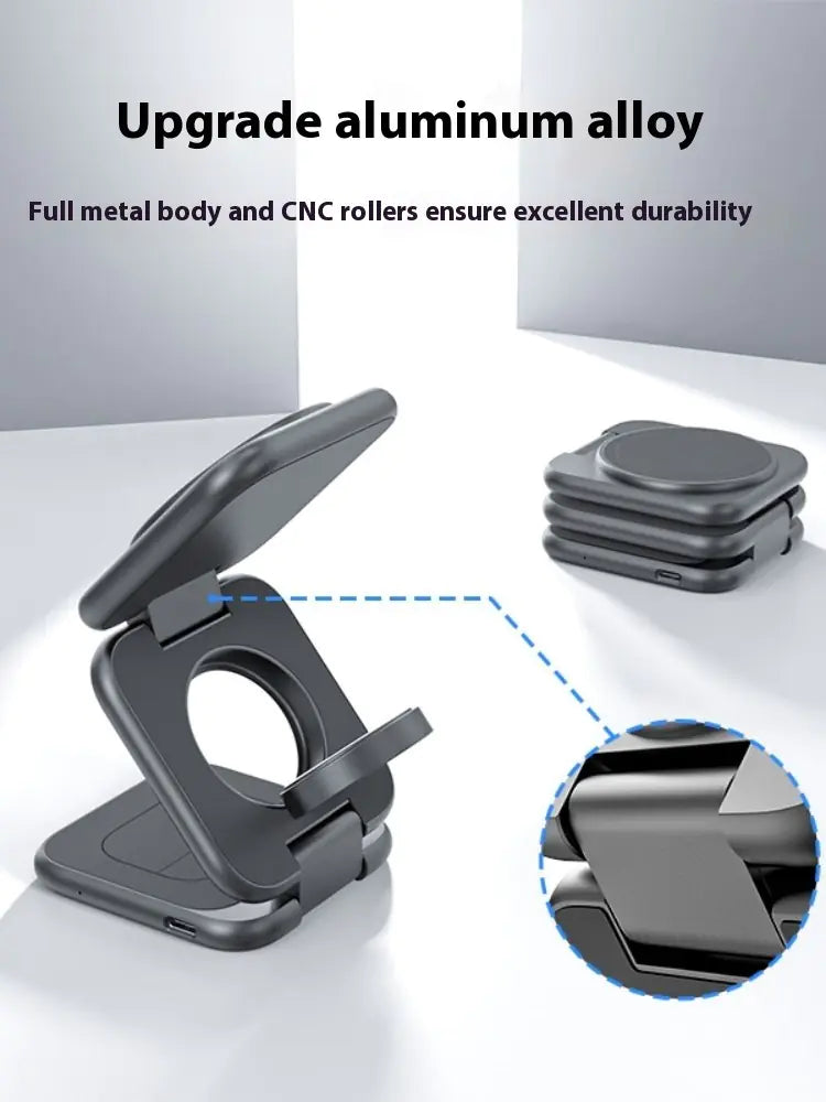 3-in-1 Folding Magnetic Wireless Charger