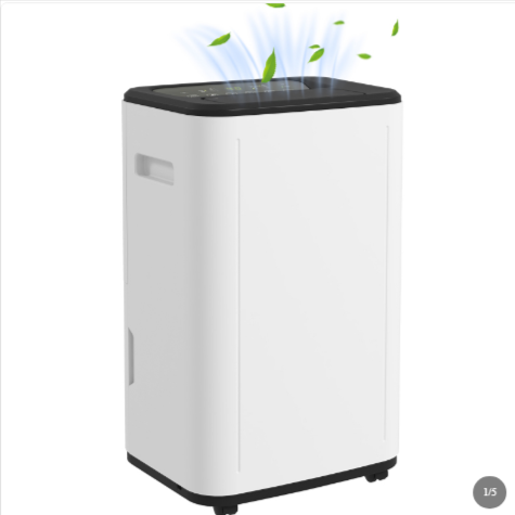 6000mL Portable Dehumidifier, 24H Timer, 20L/Day