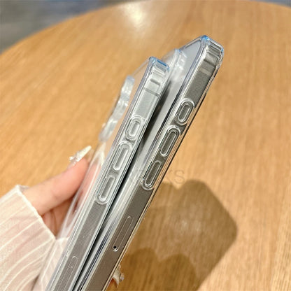 For Magsafe Magnetic Wireless Charge Clear Case For iPhone 16 15 14 13 12 Mini 11 Pro Max X XS XR 7 8 Plus Cover With Packaging